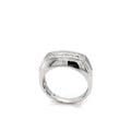 Men’s Sterling Silver Lab Diamond Ring 0.50ctw